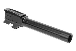 Faxon Firearms Match Series 9mm Fluted Barrel Fits GLOCK G48 and has a Black Nitride finish